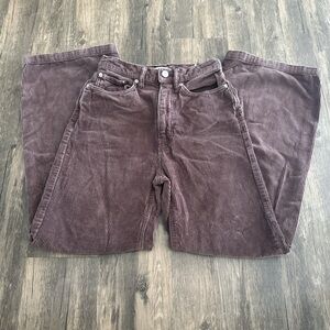 BDG Women's Corduroy Jeans - Dark Brown